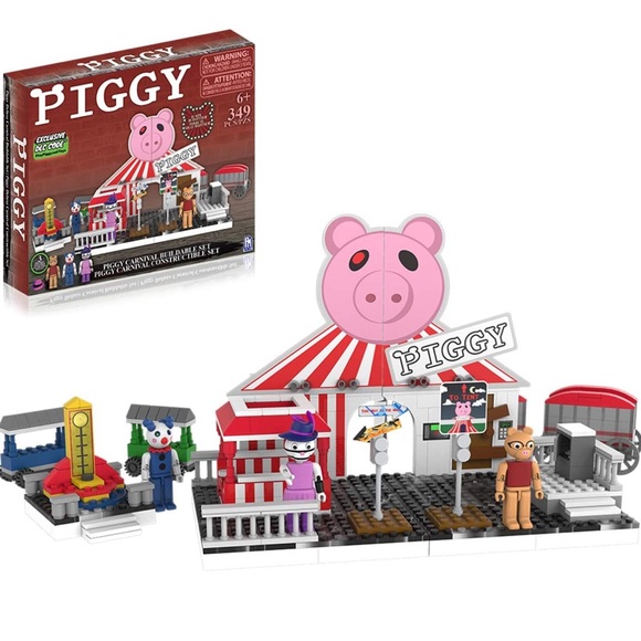 Roblox PIGGY Deluxe Carnival Construction (Includes DLC Code) Buildable 356 Pcs - Picture 3 of 5